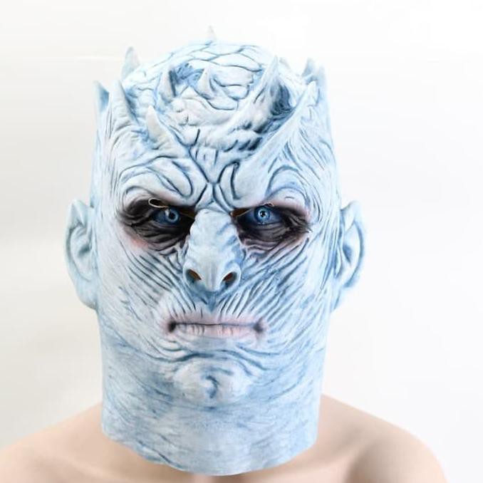 Topeng Monster Game Of Thrones Night King Full Head Mask Hallowen Shopee Indonesia