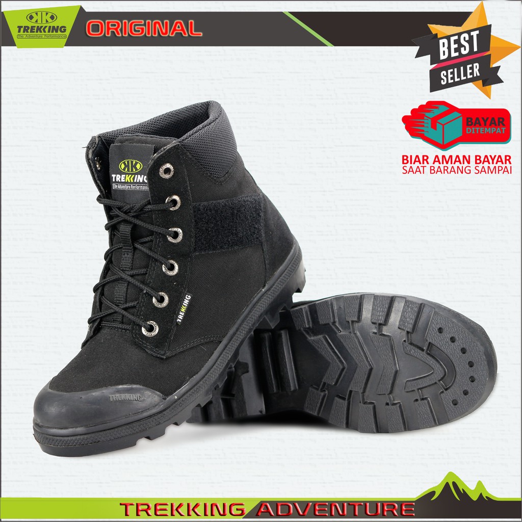 sepatu gunung pria / sepatu trekking tms 122