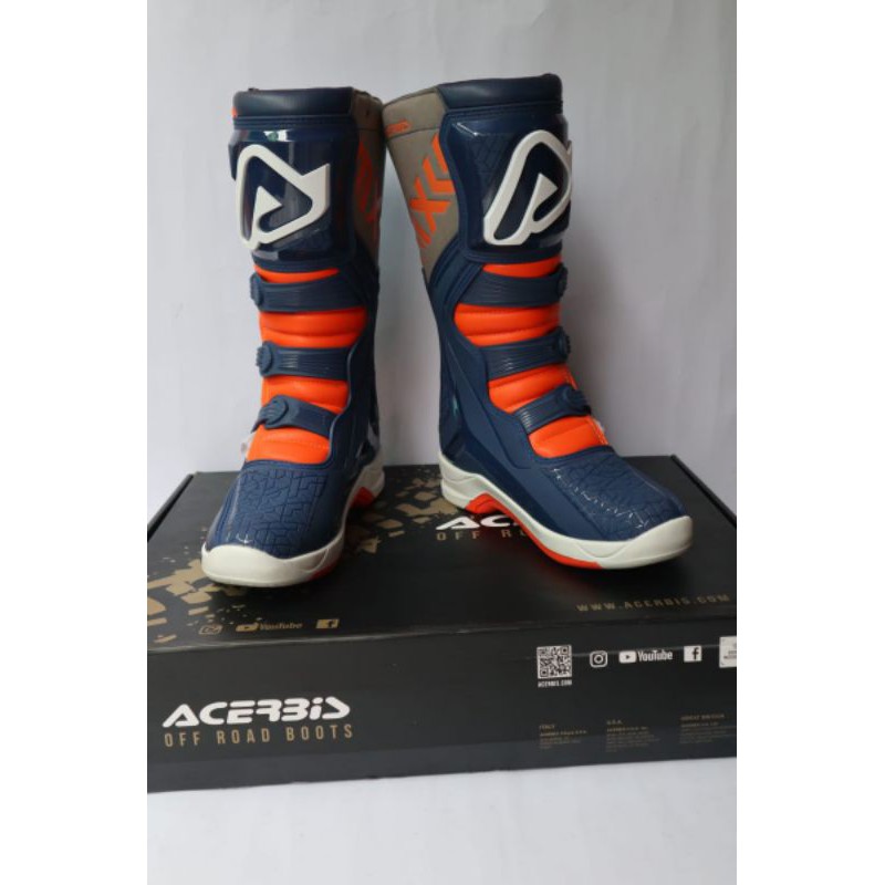 BOOT ACERBIS XTEAM LIMITED EDITION SEPATU ACERBIS XTEAM SEPATU TRAIL CROSS