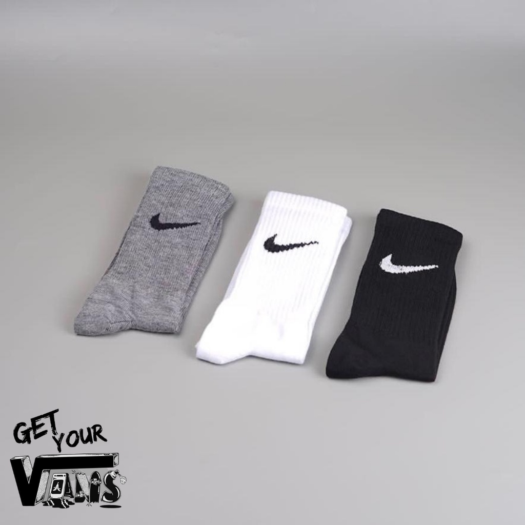 Kaos kaki Nike Everyday Lighweight Angkle DRI-FIT Original (3 Pcs)