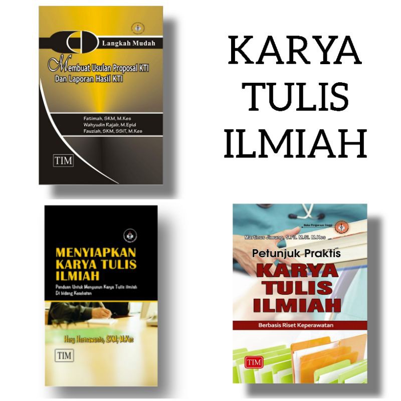 Buku Ori Tahun 2018 Buku Petunjuk Praktis Karya Tulis Ilmiah Berbasis Riset Keperawatan Martinus Shopee Indonesia