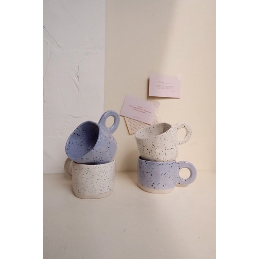 Yoona mug | gelas korea korean glass aesthetic scandinavian glass european ceramic mug pottery clay 