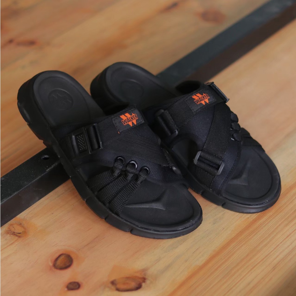 HDS X SANUR - Sandal Slide Pria Sendal Selop Pria Sandal Cowok WALKERS Original Handmade