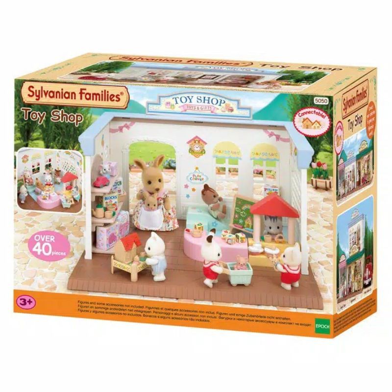 Sylvanian Families Toy Shop/Mainan koleksi/minifigure set