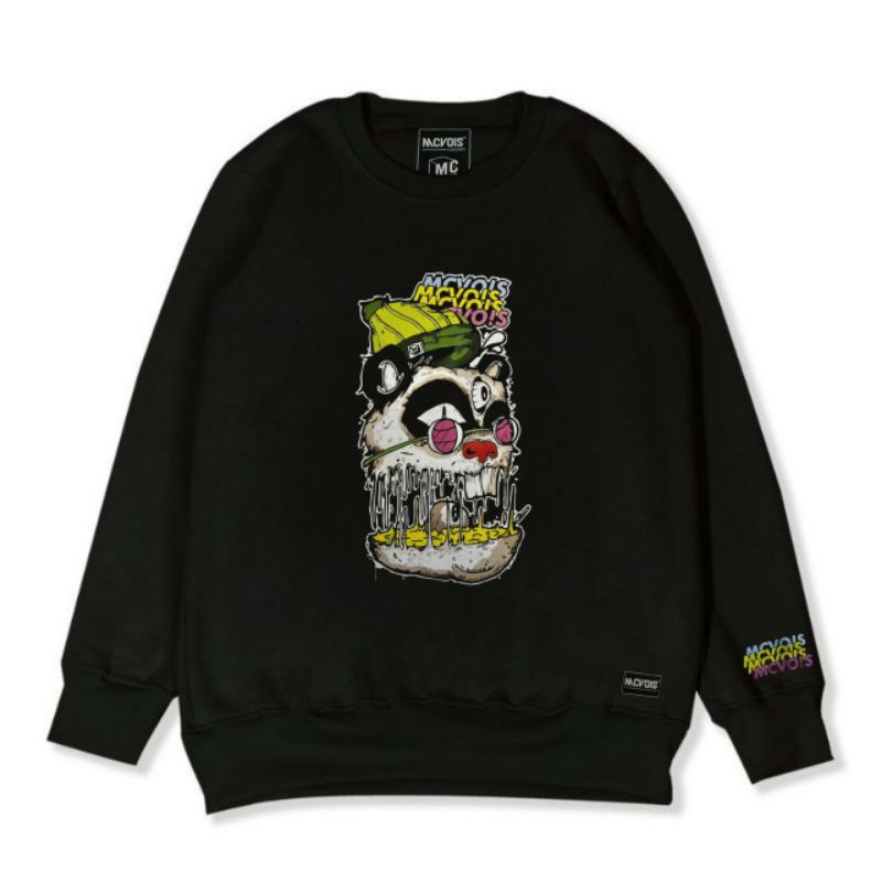 Sweater Crewneck Kartun Zombie Mcvois Premium Distro