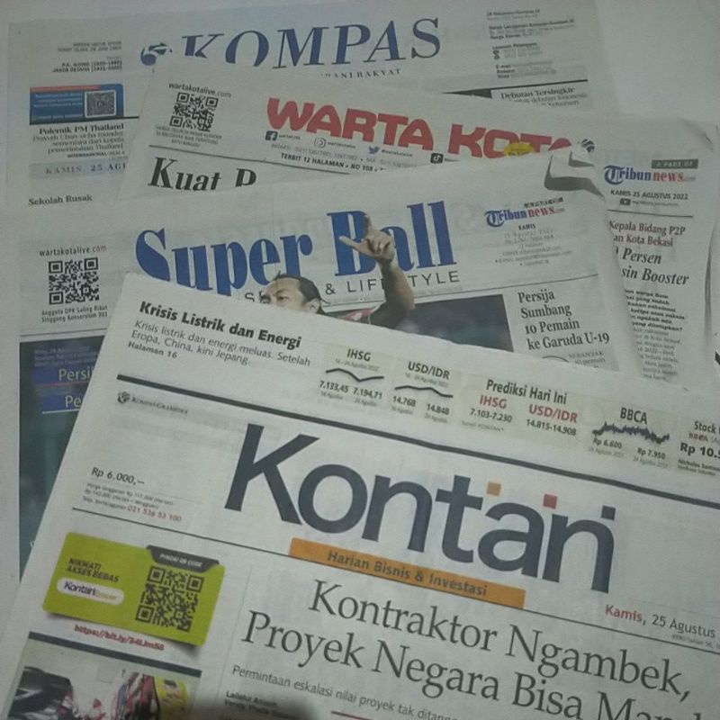 

koran bekas