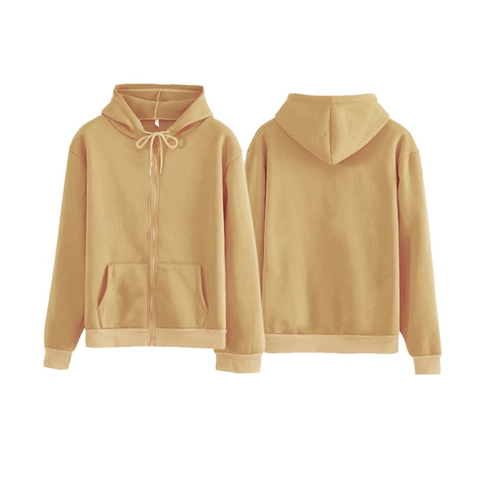 FF PLAIN ZIPPER HOODIE II SWEATER POLOS