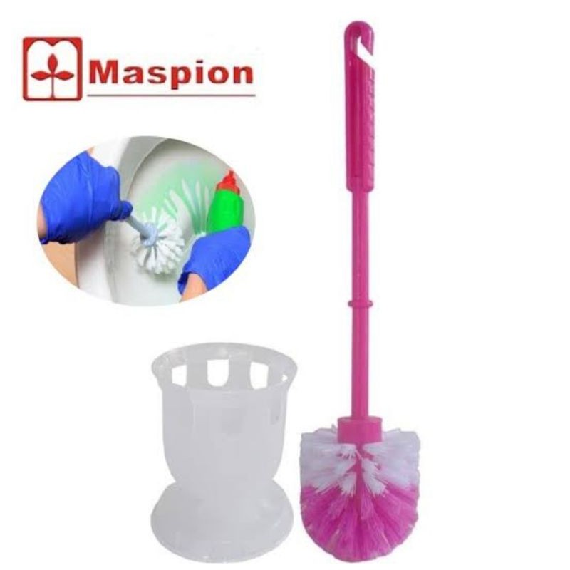 Maspion Sikat Toilet BT-037 / BT-038 Sikat Toilet Bowl Gagang Panjang Sikat WC Sikat Kloset