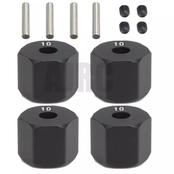 Hex rc 12mm metal axial wheel hub gardan rc adventure kit hsp axial wltoys rgt austar