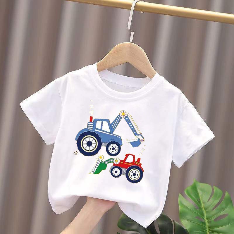 Baju kaos tshirt Anak Laki Laki Cowok KIDS TRACTOR Baju kaos tshirt Anak Kecil Remaja Cewek Cowok Pr