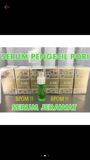 BYOU SERUM PENGECIL PORI-PORI MINIMIZER JERAWAR ANCE PURIFYING COMPLEX MTS