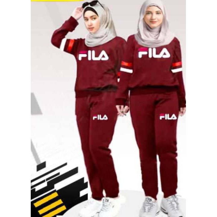 LVB Setelan Training Wanita/Track Suit Wanita/Setelan Olahraga Wanita  ukL-XL-XXL-3XL FILAS TRAINING