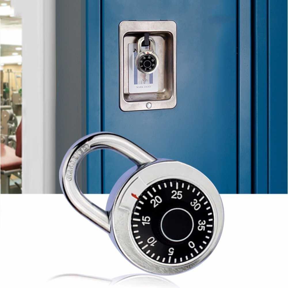 Gembok Serbaguna Model Kunci Putar Angka Brankas Rotary Padlock Digit