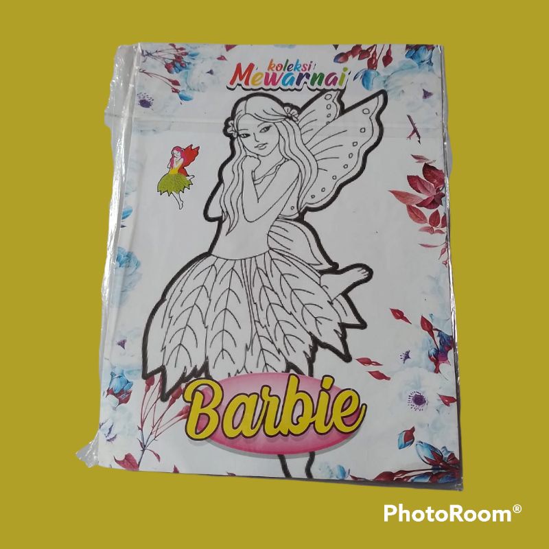 Buku Mewarnai Anak Barbie