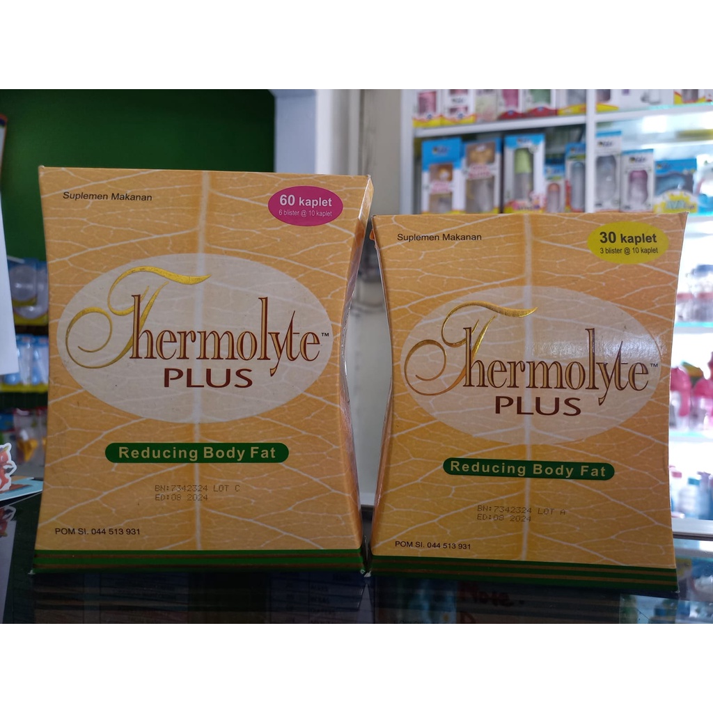 Thermolyte Plus/Pelangsing Herbal/Suplemen Diet