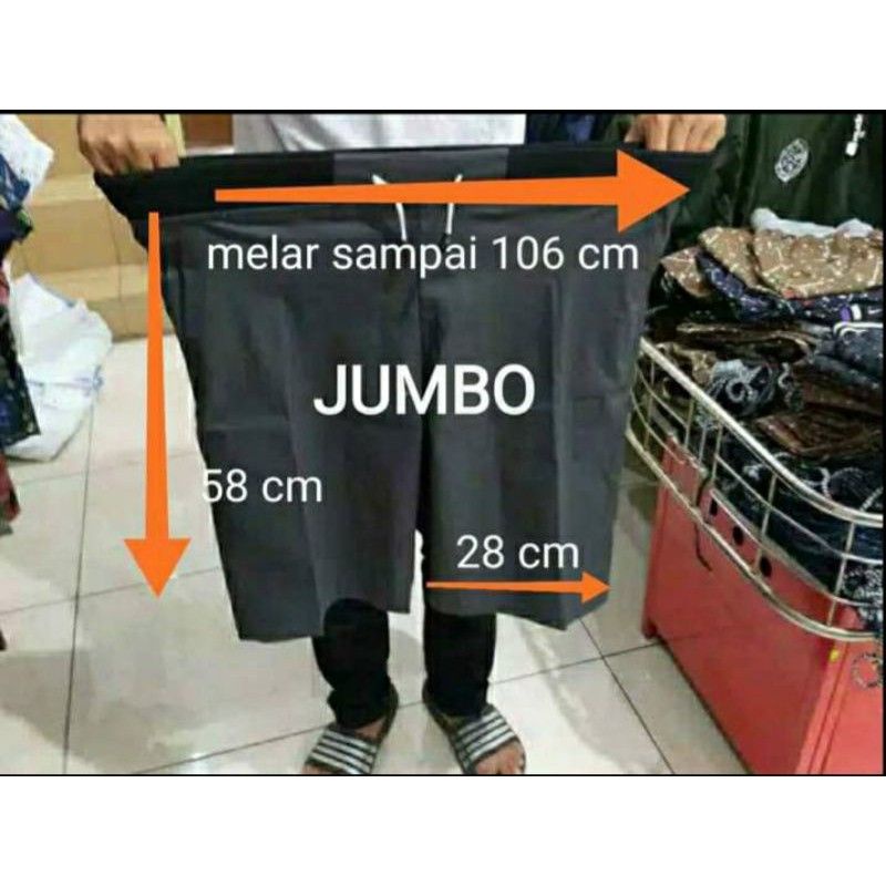 CHINOS PENDEK JUMBO