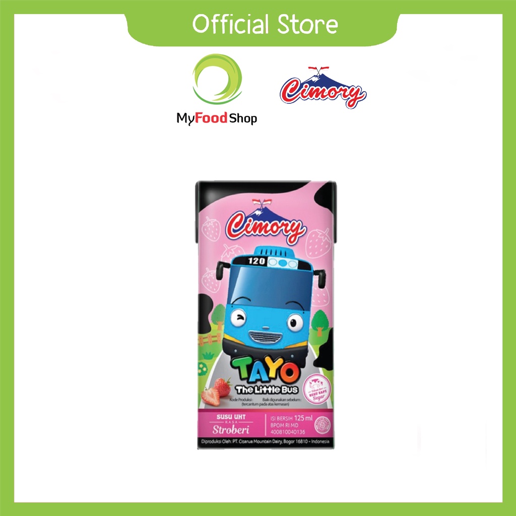 

Susu Cimory UHT Fresh Milk Strawberry 125 ml