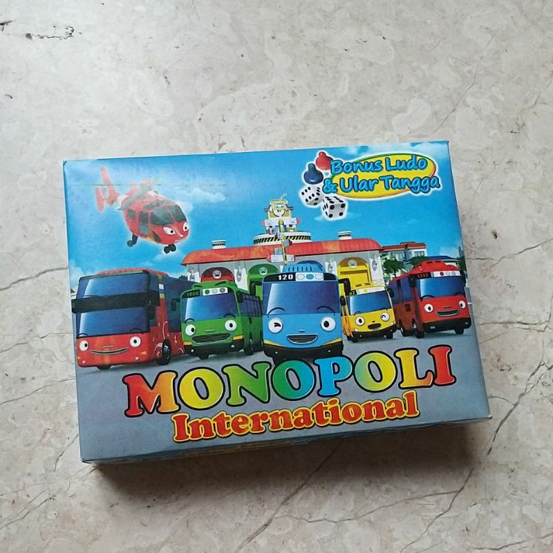 Mainan Monopoli Karakter Anak Murah Bagus Jadul Tradisional Abadi Seru