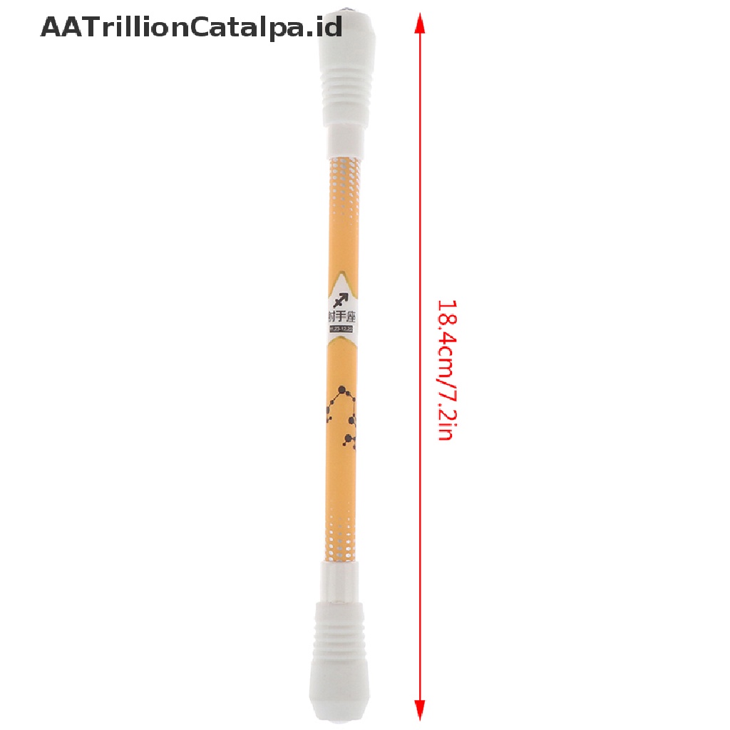 (AATrillionCatalpa) Pulpen Putar 0.5 Anti slip Permukaan Halus