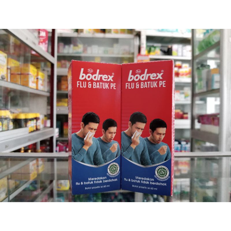 BODREX FLU &amp; BATUK SIRUP 60 ml | Obat Flu &amp; Batuk Tidak Berdahak