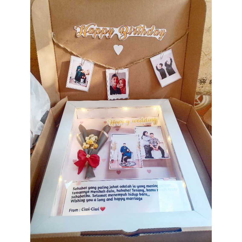 

(Bisa COD) Kado Frame Flower-Kado Unik Premium