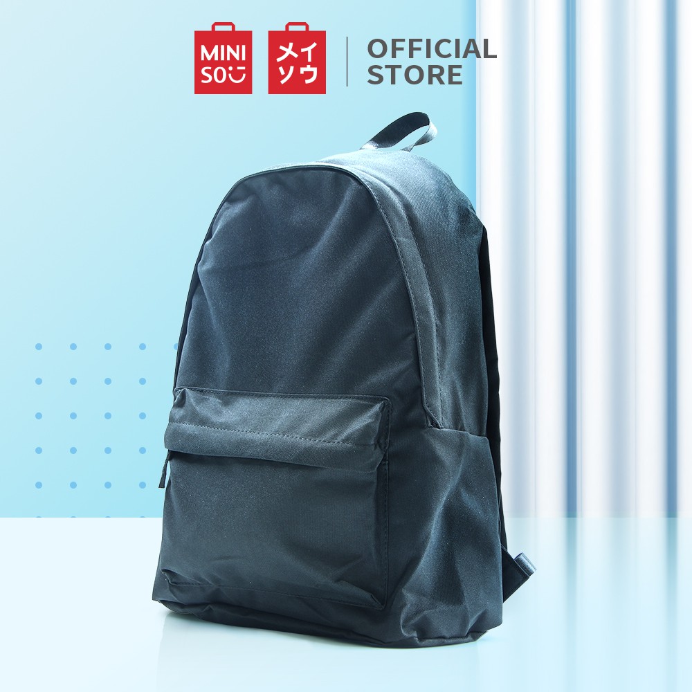  MINISO  Tas  Ransel  Wanita Pria 20L Backpack Tas  Punggung 