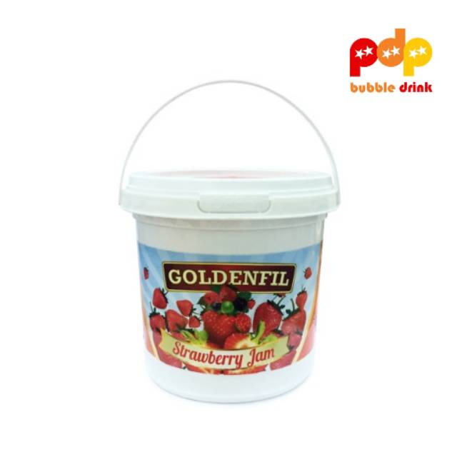 

Goldenfil Strawberry Jam 1kg / Selai Strawberry / Goldenfil selai Strawberry
