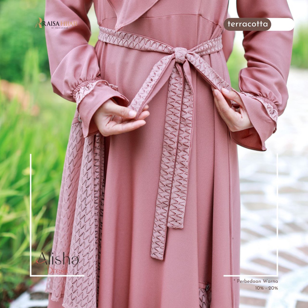 GAMIS SYARI SET KHIMAR ALISHA BY RAISA HIJAB BAHAN REGIANY