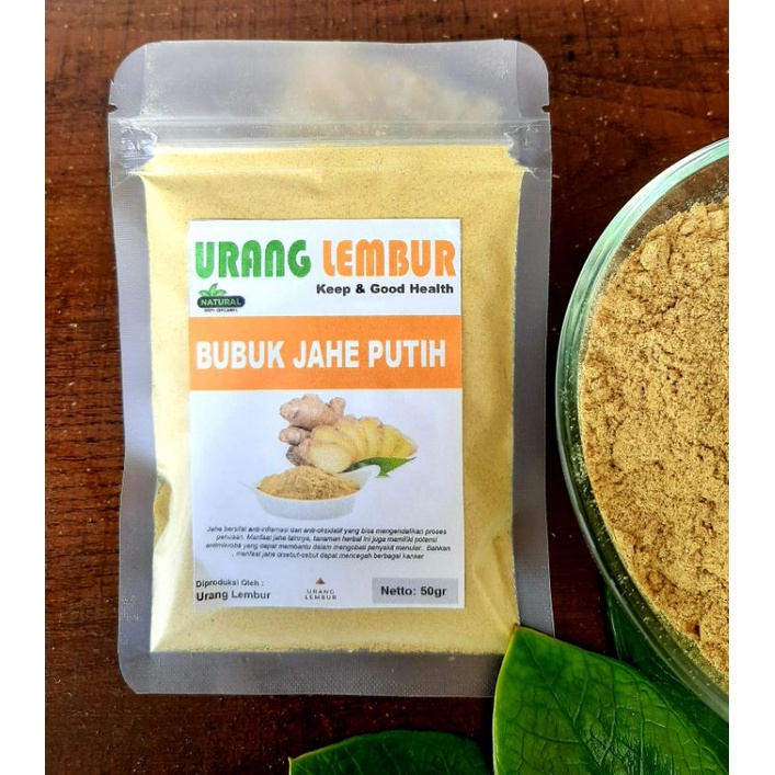 

jahe bubuk /jahe putih bubuk/jahe putih herbal 50gr