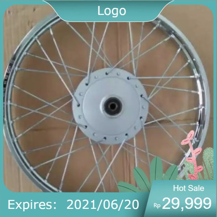 velg depan astrea grand original