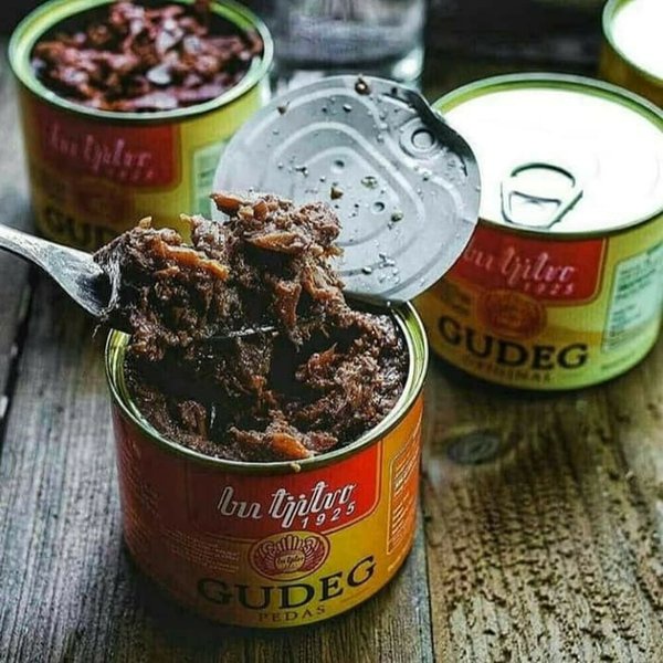 Bu Tjitro 1925 Gudeg Kaleng Rasa Pedas Paket 8 Kaleng