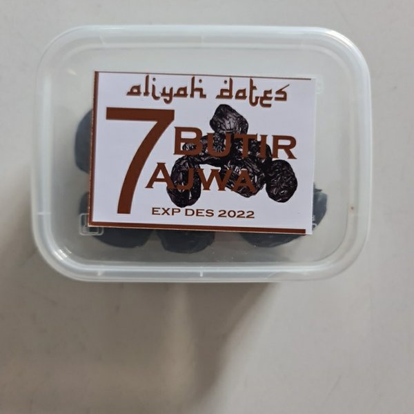 

Kurma Ajwa 7 butir BEST
