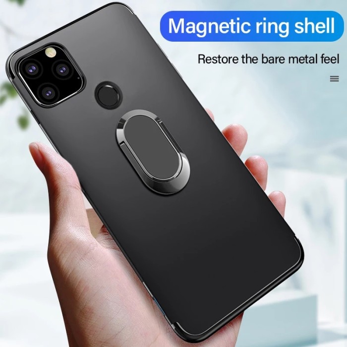 Case Xioami Redmi 9 C 9C Soft Case Iring Magnetic Slim