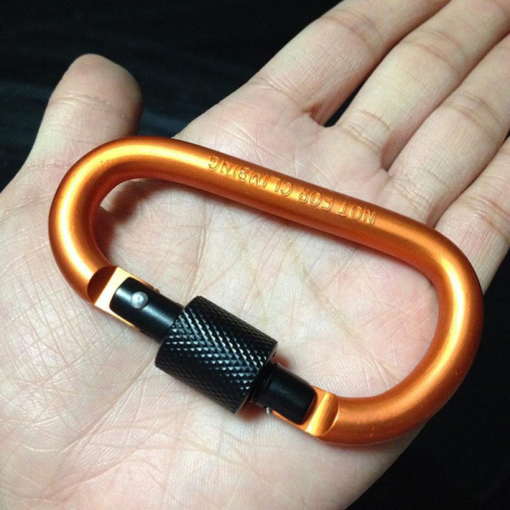 Preva 1PC Snap Hook Outdoor Klip EDC Alat D-Ring