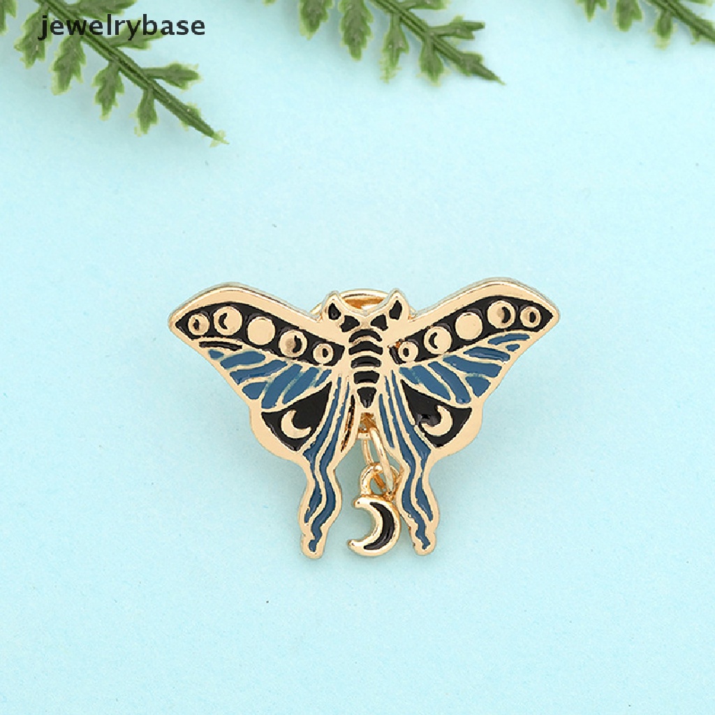 Bros Pin Enamel Bentuk Kupu-Kupu Untuk Hadiah