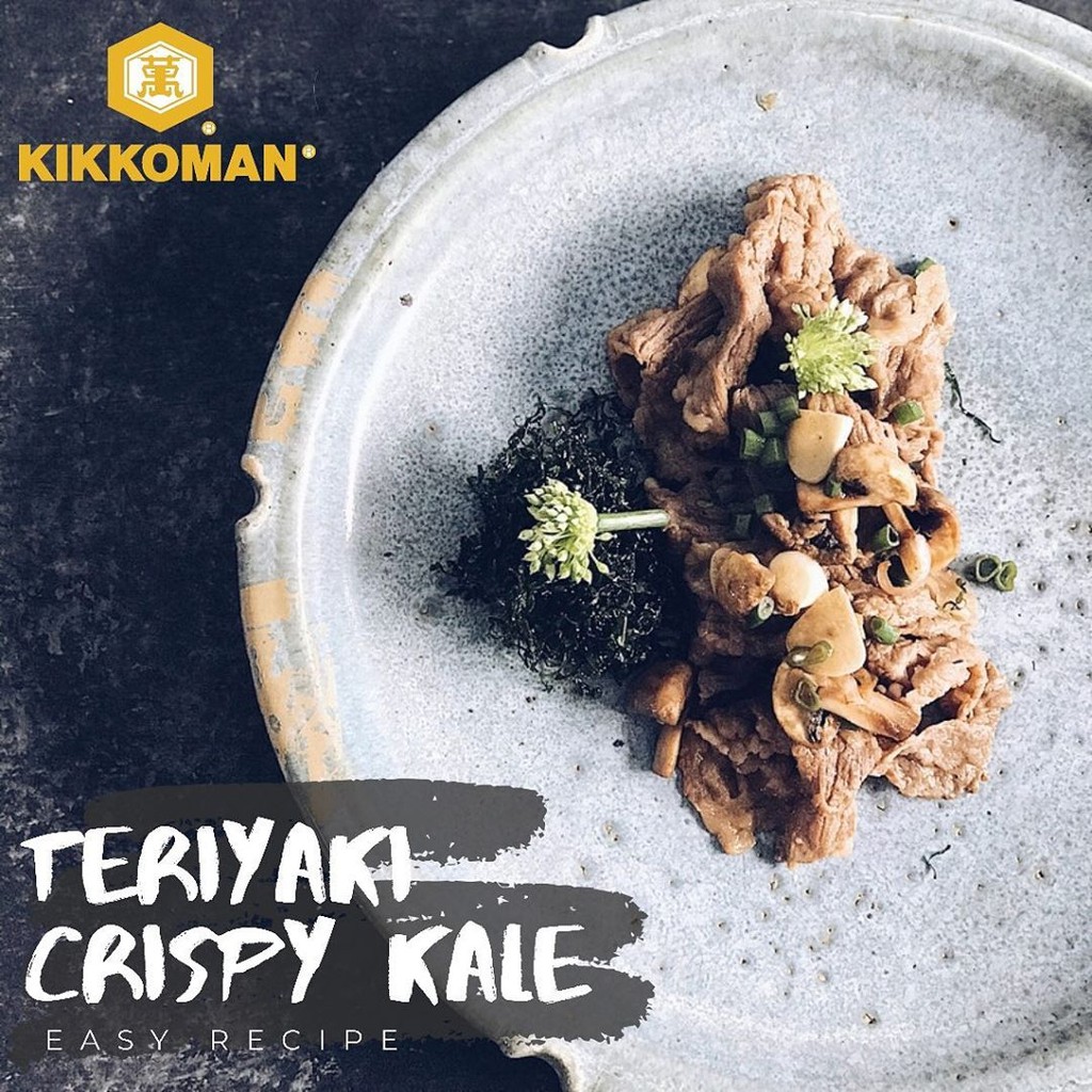 Kikkoman Garlic Teriyaki Sauce HALAL 5L – Saus Teriyaki Bawang