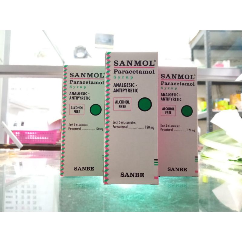 SANMOL SIRUP 60 ML - ED 10/2024