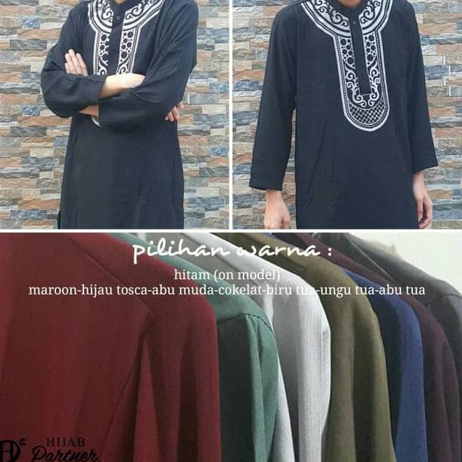 Stelan Koko Pakistan Mubarak / Setelan baju muslim pria / set koko /Fashion Muslim Wanita