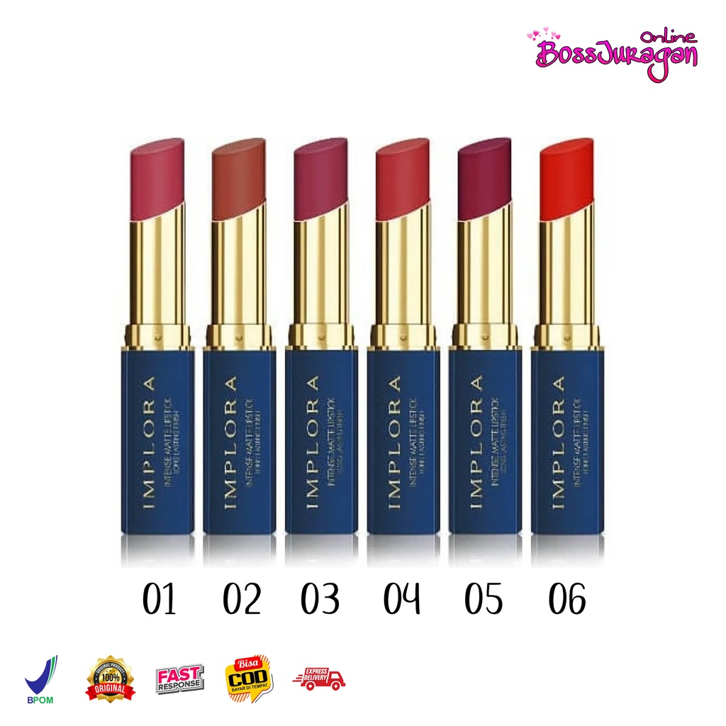 (BOSS) IMPLORA Intense Matte Lipstick / Implora intensif lipstik / Implora Lipstick Matte Intense