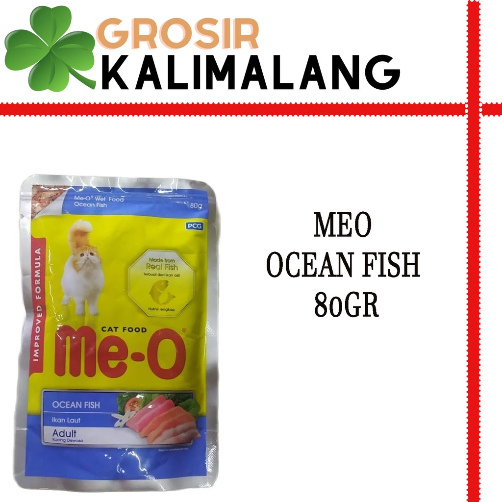 Meo Pouch Ocean Fish 80gr