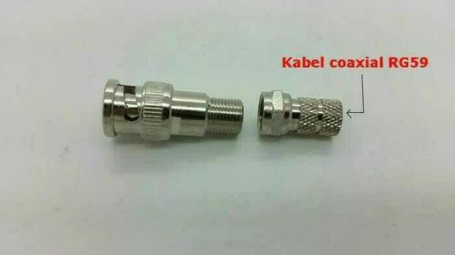 Conector bnc jack bnc buat cctv