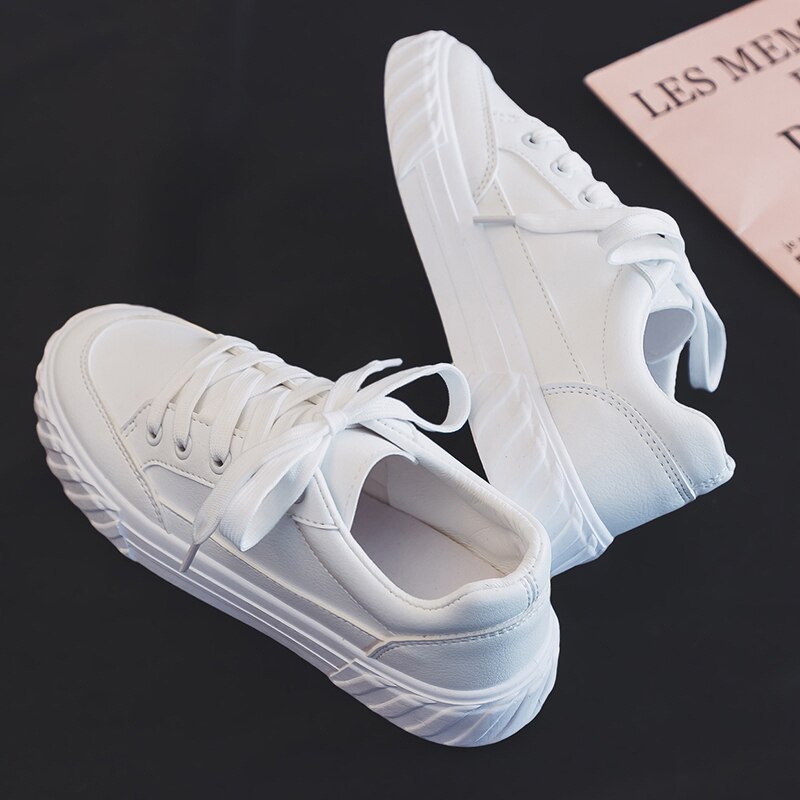 SEPATU SNEKAERS WANITA SANTAI SEPATU SNEAKER CEWEK ACIER LE:STAR 97 SEPATU CEWE KEKINIAN FASHION KOREAN SEPATU  CEWE KASUAL TERMURAH-7