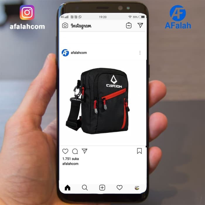 TERBARU Z7B6 Grosir Tas Sport Drawstring Bag Tali Serut Polos M Tas Slempang Polo Carion 21000