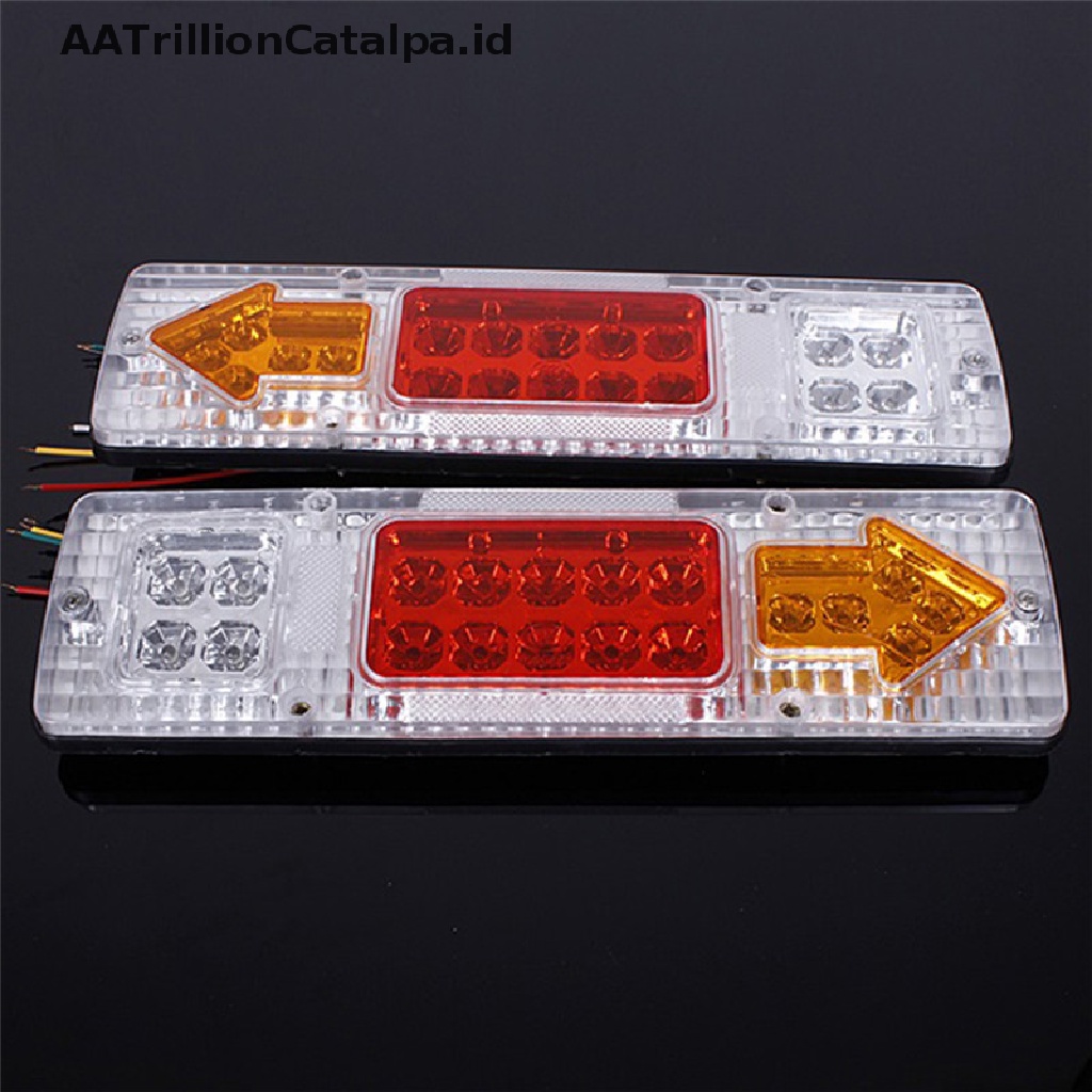 Aa Lampu LED Trillioncatalpa 12V Untuk Indikator Berhenti Mundur Truktrailercaravan