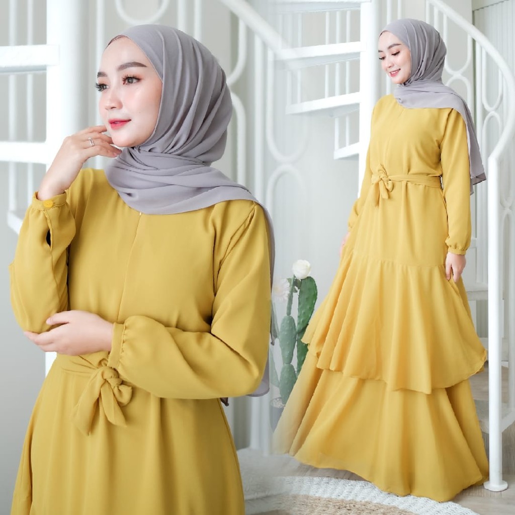 Gamis Murah Adriana Dress Fashion Wanita Muslim