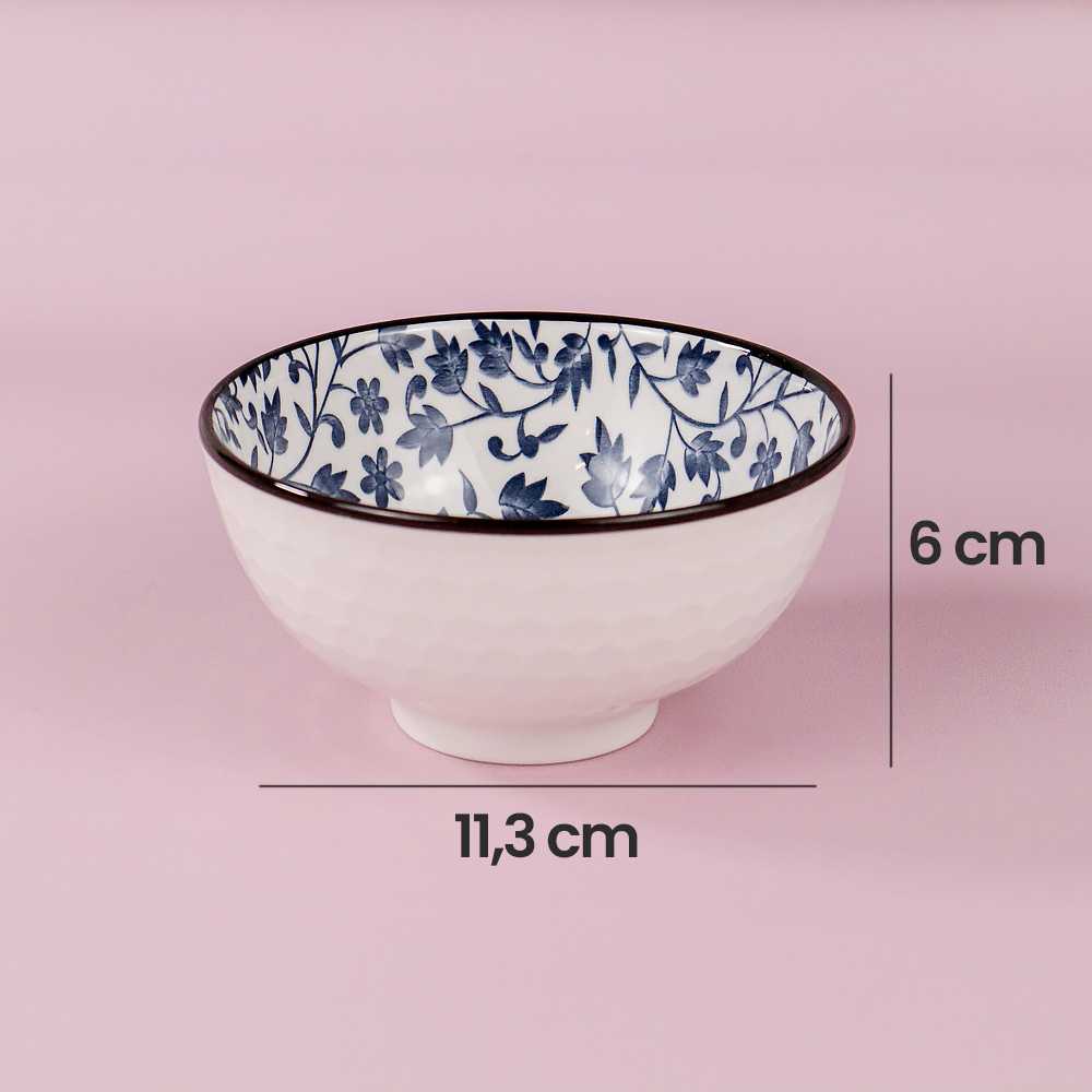 TD - RMH Yurang Mangkuk Keramik Bowl Japanese Style 4 PCS - TY-750