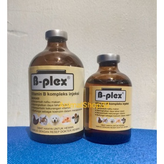 Jual Vitamin Injeksi B Komplek B Compex B-PLEX 100ml Dan 50ml | Shopee ...