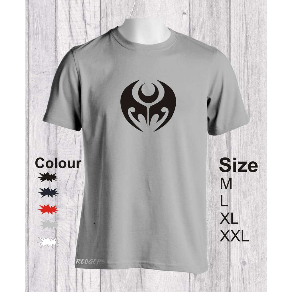 REOGERS : KAOS BAJU DISTRO KAMEN RIDER KIVA LOGO R040320