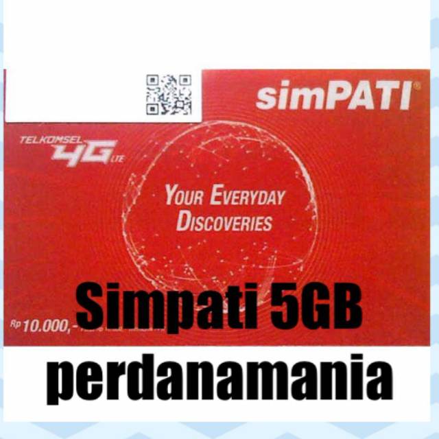 SimPATI data 5GB