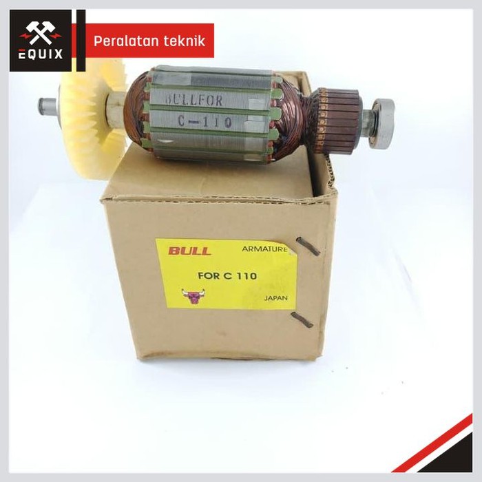 ANGKER BULL ARMATURE C110 FOR MESIN POTONG CIRCULAR SAW HITACHI C110